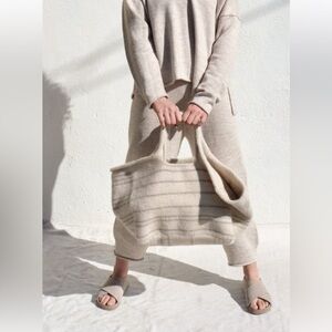 NWT Lauren Manoogian alpaca tote. Made in Peru. No flaws it’s so lovely!!